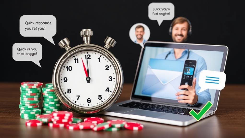 timeliness of email replies