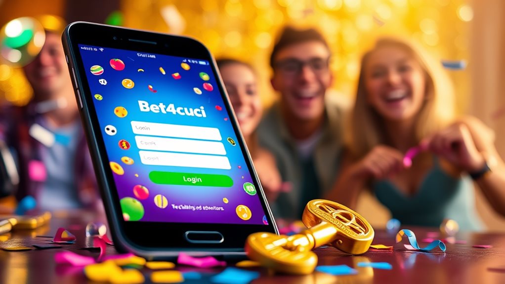 create bet4cuci account